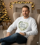 Christmas "Love came down" Unisex Sweatshirt