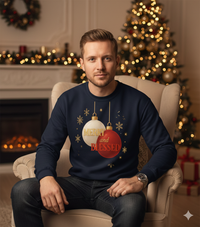 Christmas Merry and Blessed Unisex Sweatshirt